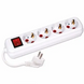 Удлинитель с заземлением с изм. 4/2м (3*1) 16A 250V