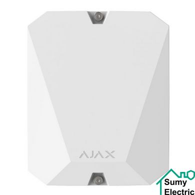 Ajax MultiTransmitter white Модуль інтеграції сторонніх провідних пристроїв