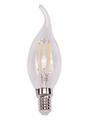 Лампа CA35 filament 4w E14 4000K (074-N)