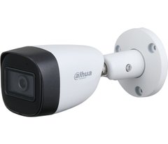 DH-HAC-HFW1200CMP (2.8мм) 2Mп HDCVI відеокамера Dahua c ІК підсвічуванням, Білий, 2.8мм