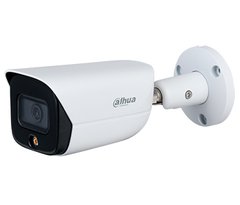 DH-IPC-HFW3449EP-AS-LED (3.6мм) 4Мп Full-color IP відеокамера WizSense Dahua, Білий, 3.6мм