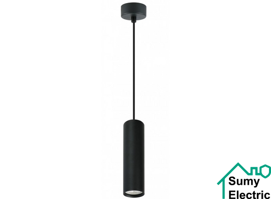 Акцентний світильник Luxel GU10 IP20 чорний (DLD-11B)