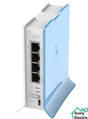 3-портовый маршрутизатор Mikrotik hAP lite (RB941-2ND-TC)