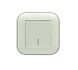 Выключатель 1-й врезн.10A 220V IP20 Ovivo Loft белый+серый