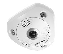 DS-2CD63C5G0-IVS 12Мп Fisheye IP камера серії DeepinView з об'єктивом ImmerVision, Білий, до 2.5мм