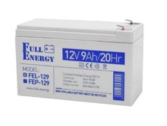 Акумулятор гелевий 12В 9А•г Full Energy FEL-129