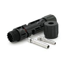 Конектор TAKEL MC4, 1000V, 30A, луджений-мідний, 6мм&sup2;, IP67, тато + мама