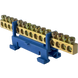 Шина нульова SPF615B 15 6x9мм2 (синя)