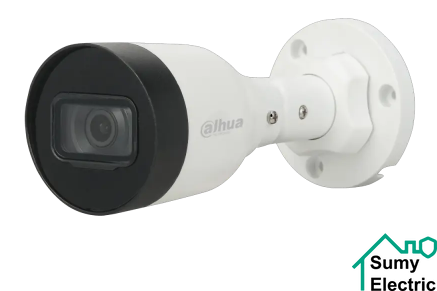 Dahua DH-IPC-HFW1239S1-LED-S5 (3.6мм) 2MP Full-color IP камера, Білий, 3.6мм