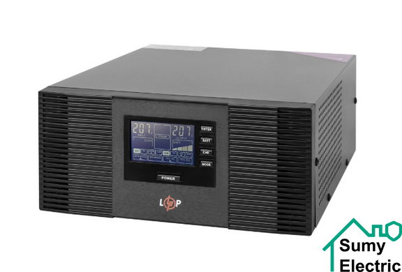 ДБЖ з правильною синусоїдою 12V LPM-PSW-1500VA (1050Вт)