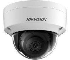 DS-2CD2183G0-IS (2.8 мм) черная 8Мп IP видеокамера Hikvision с функциями IVS и детектором лиц, Белый, 2.8мм