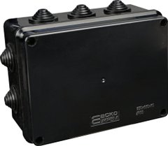 Распределительная коробка серии UAtmo Jet Black 150*110*70 (уп. 10шт)
