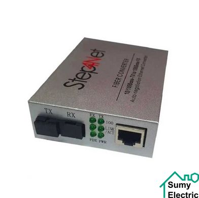 Медіаконвертер Step4Net MC-D-0,1-1SM-1310nm-20