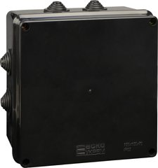 Распределительная коробка серии UAtmo Jet Black 150*150*70 (уп. 9шт)