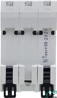 Модульный автоматический выключатель UProfi 3р 100А D 6kА